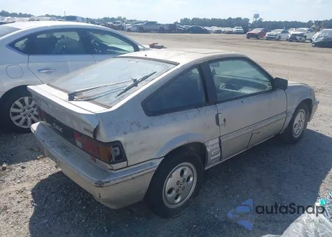 1987 Honda Civic 1500 Crx Si z USA, uszkodzony, nr VIN JHMEC1344HS012507